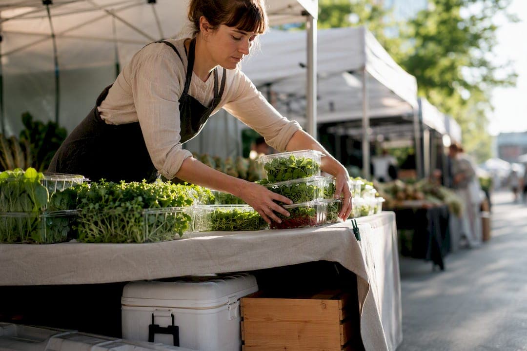 Sell Microgreens Locally for Small Growers Using Two Channels